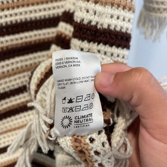 Reformation pesca open knit dress - Picture 6 of 9